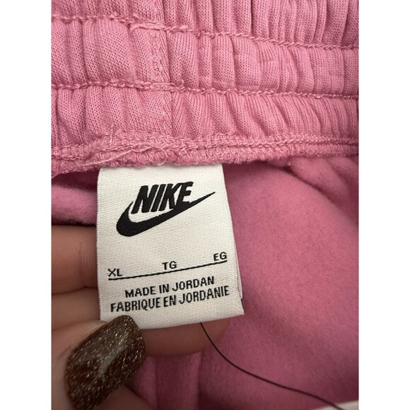 NWT Nike Sportswear Big Kids Pink Club Fleece Sweatpants Joggers Size XL $50 - Picture 7 of 10